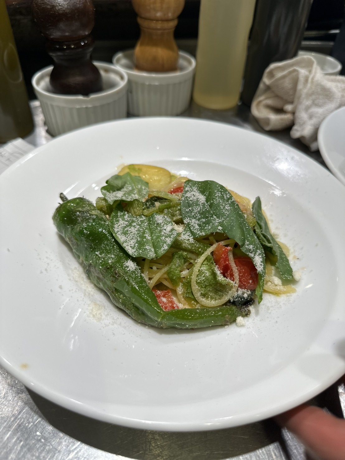 野菜のパスタ